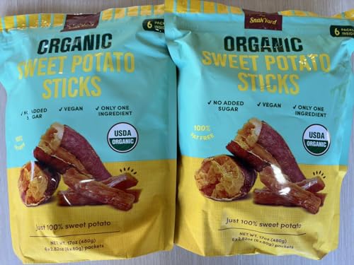Generic SnakYard Sweet Potato Sticks 6/2.8OZ (1.05LBS)-2 packs, 1...