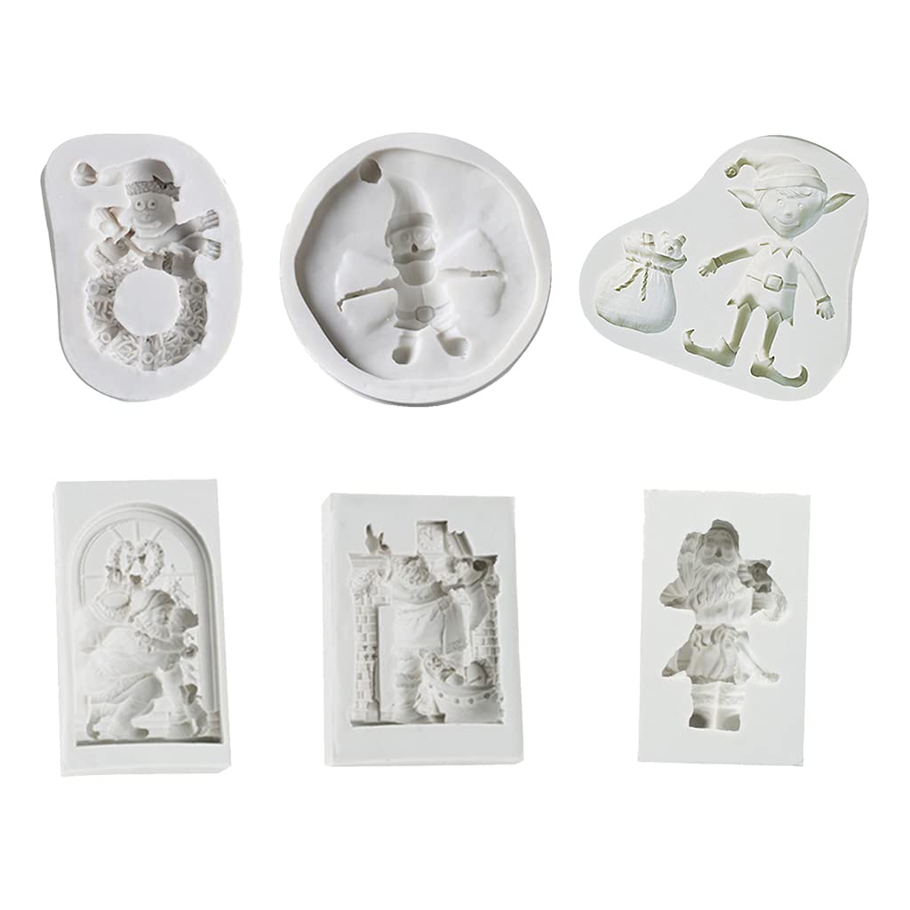 MALSSE For Creative Items Shape 3D Silicone Cake Mold Fondant Cake Gadgets for Cupcake Fondant Cakes Candy Silicone Molds for Baking Shapes