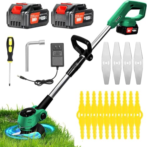 Debroussailleuse Electrique sans Fil, 21V Coupe Bordure...