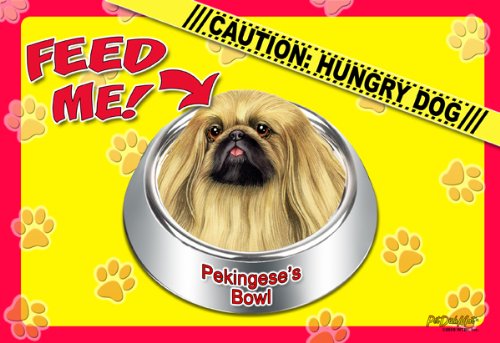 Pekingese 17" x 11-1/2" 2-Sided Placemat / Dishmat