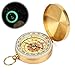 Kompass Wasserdicht Kompass Navigation Tools Camping Kompass Messing Kompass Outdoor Überlebensausrüstung Kompass Retro Kompass Tragbarer Retro Kompass für Camping Wandern Andere Outdoor Aktivitäten