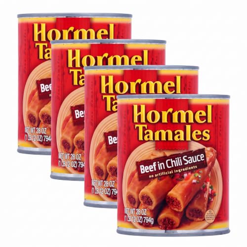 HORMEL Beef Tamales, 28 oz (Pack of 4)
