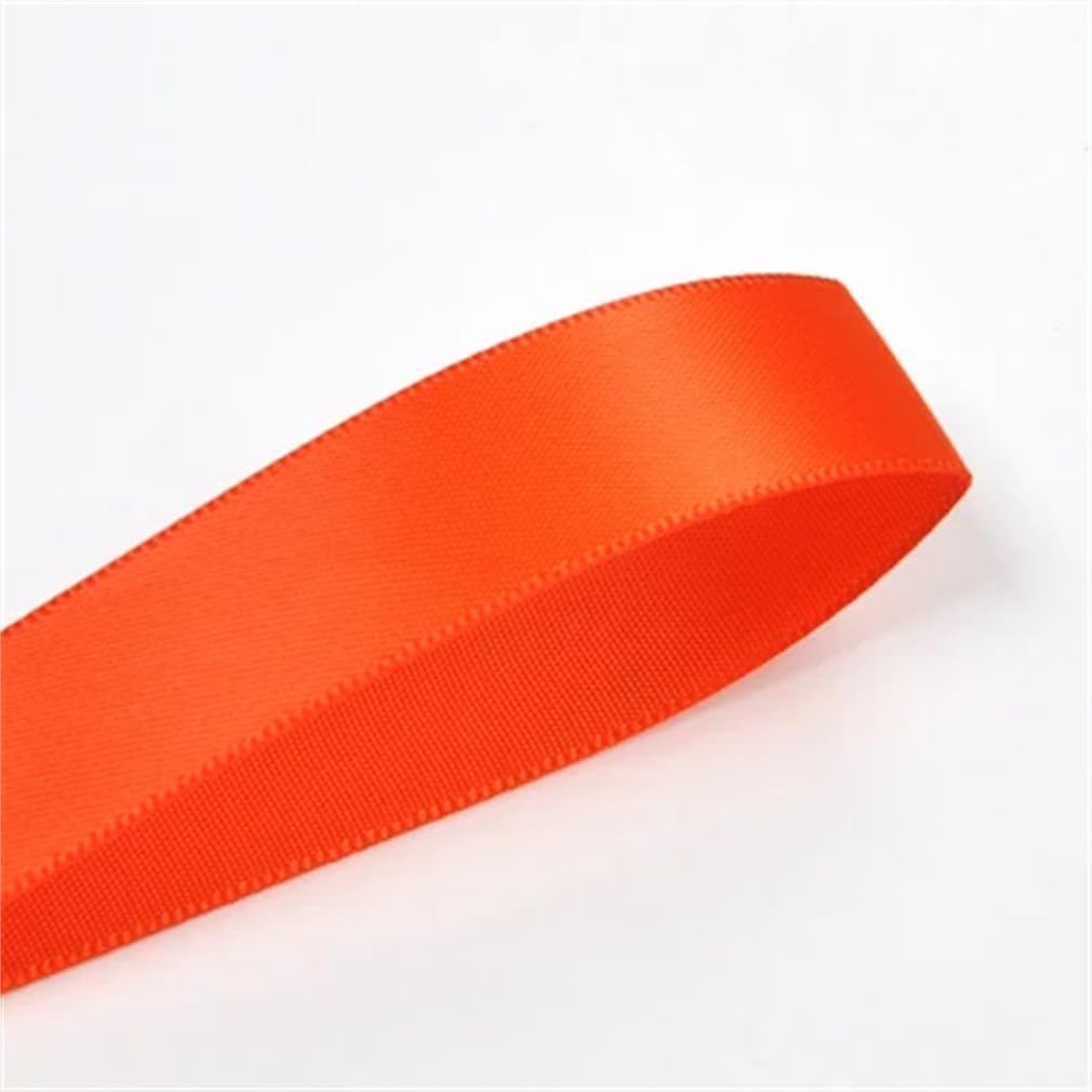 Ruban de satin double face de 91,4 m pour emballage cadeau, travaux manuels, fleurs faites à la main, décoration de fête de mariage, fabrication de nœuds
