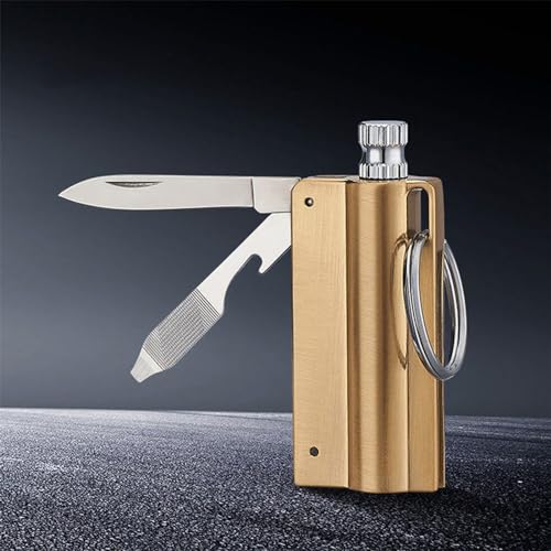 CBYXDY Permanent Match Flint Metal Matchstick Fire Starter with Bottle