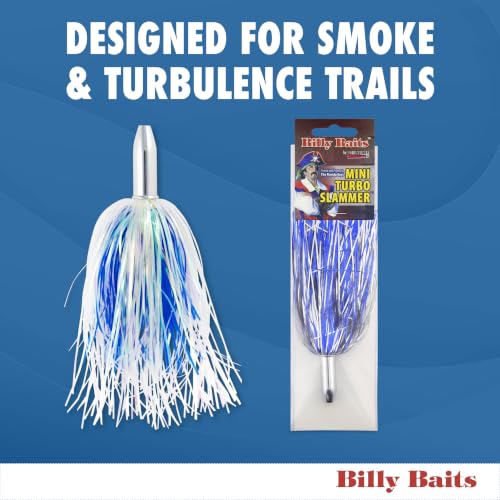 Billy Baits - Mini Turbo Slammer Señuelo Rigged & Ready Mono miniatura 3