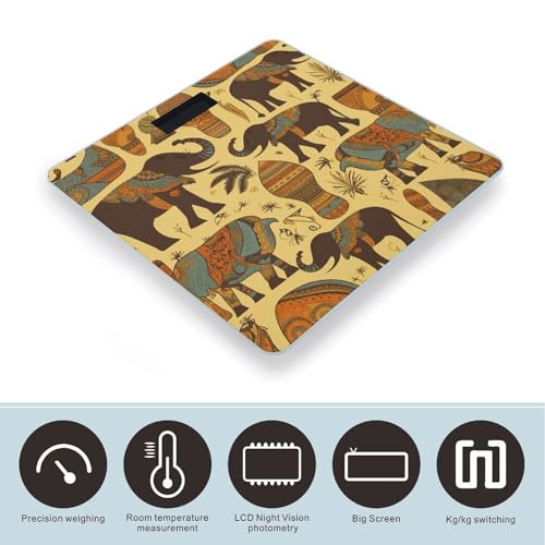 Báscula Digital de Baño FekiLoot con Plataforma Antideslizante miniatura 3