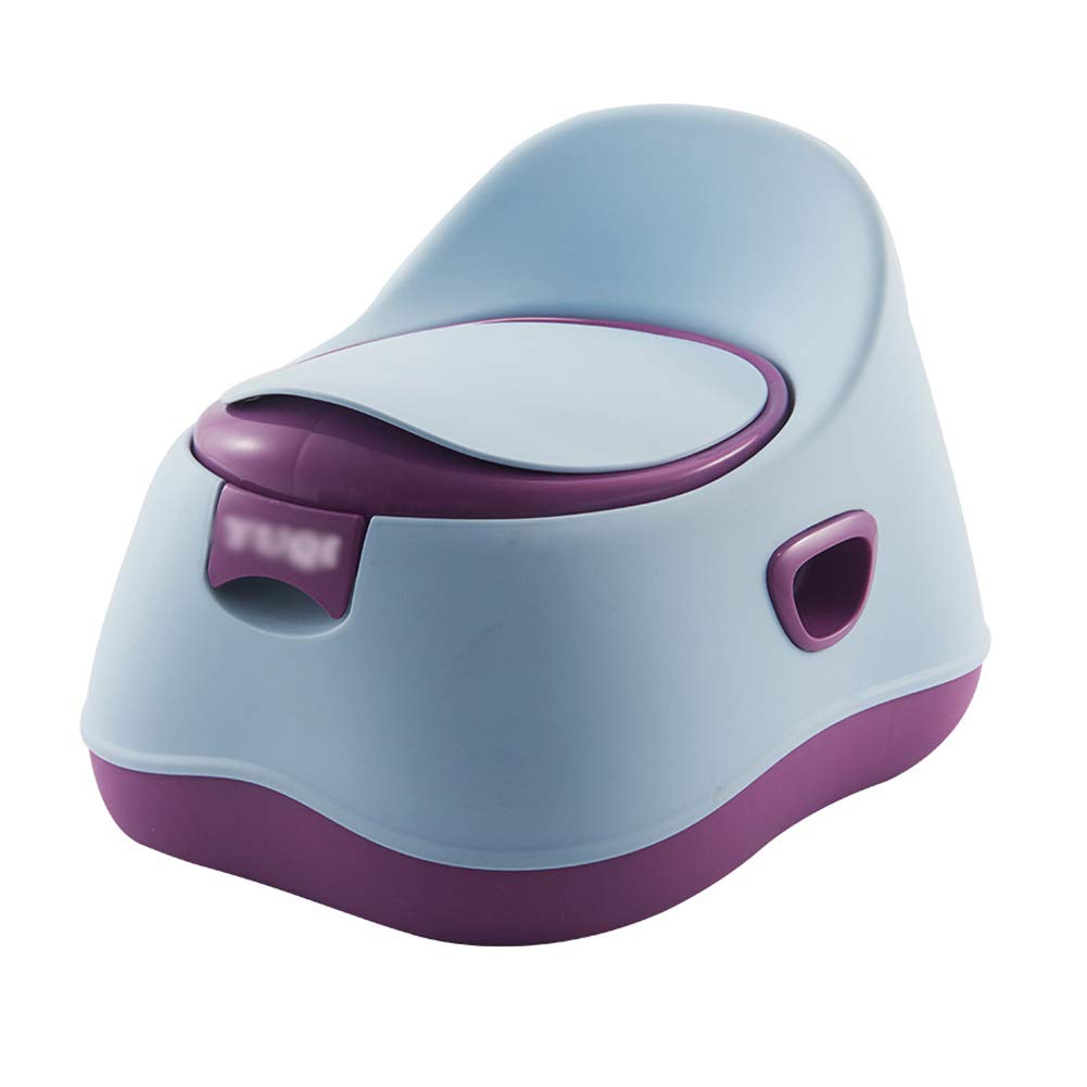 Buy Baby Potty, Potty Training Toilet with Lid Comfy High Back Restnon