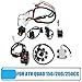 MasoAuto Kit Cablaggio Elettrico, Bobina di Accensione CDI Regolatore Set per ATV QUAD 150/200/250CC