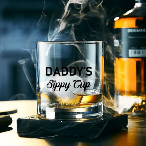 Daddy's Sippy Cup Whiskey Glass - Funny Dad Gift - $9.99 - Image 6