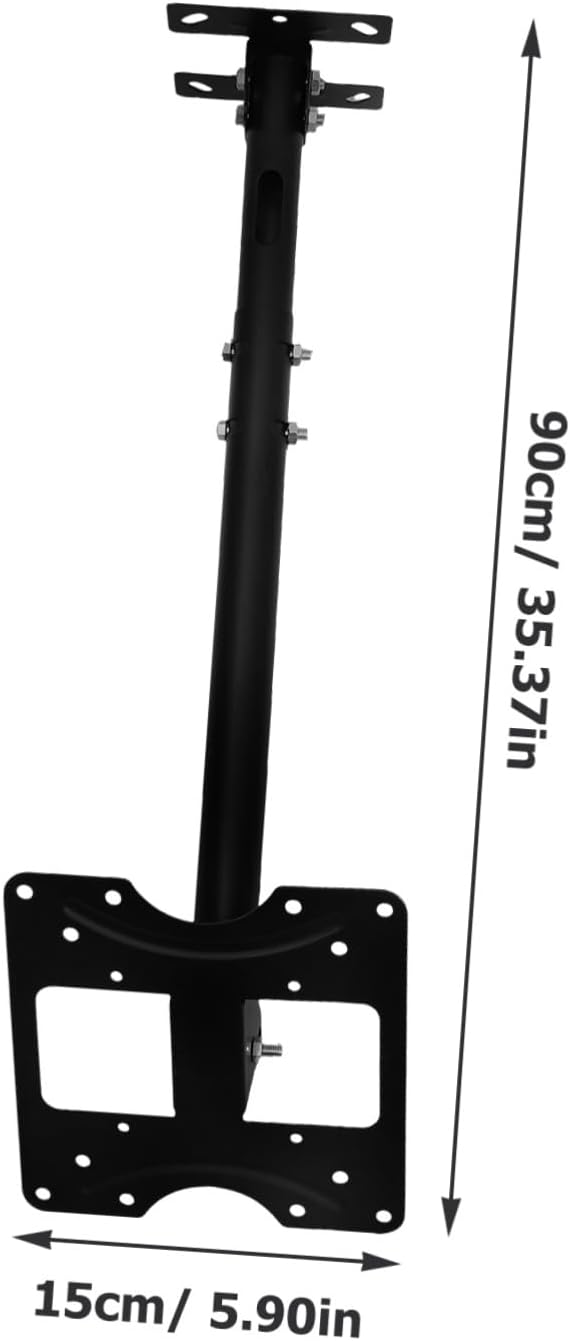 BESTOYARD 1pc Tv Hanger Ceiling Bracket for LCD Monitor Space-Saving Wall-Mounted Television Stand Robust Cold-Rolled Construction for Home and Commercial Use