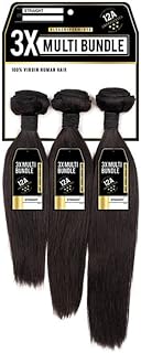 Sensationnel Bare&Natural 100% Virgin Human Hair 12A 3X Bundle Weave - STRAIGHT 16