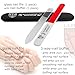 3 Swords Germany - Brand Quality Clear Double Sided Glass Nail File for Women & Girls, Perfect for Natural Fake Gel Artificial Acrylic fingernail, incl. Nail Buffer & Tube case for Travel (313)