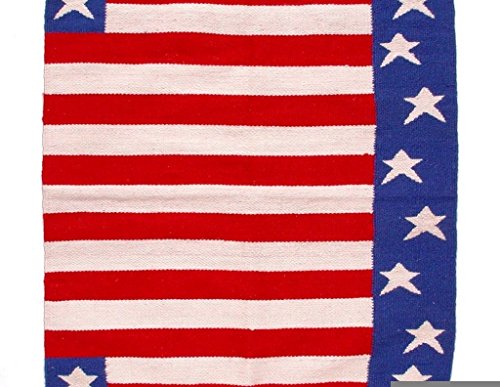 Tough 1 Stars and Stripes Acrylic Saddle Blanket