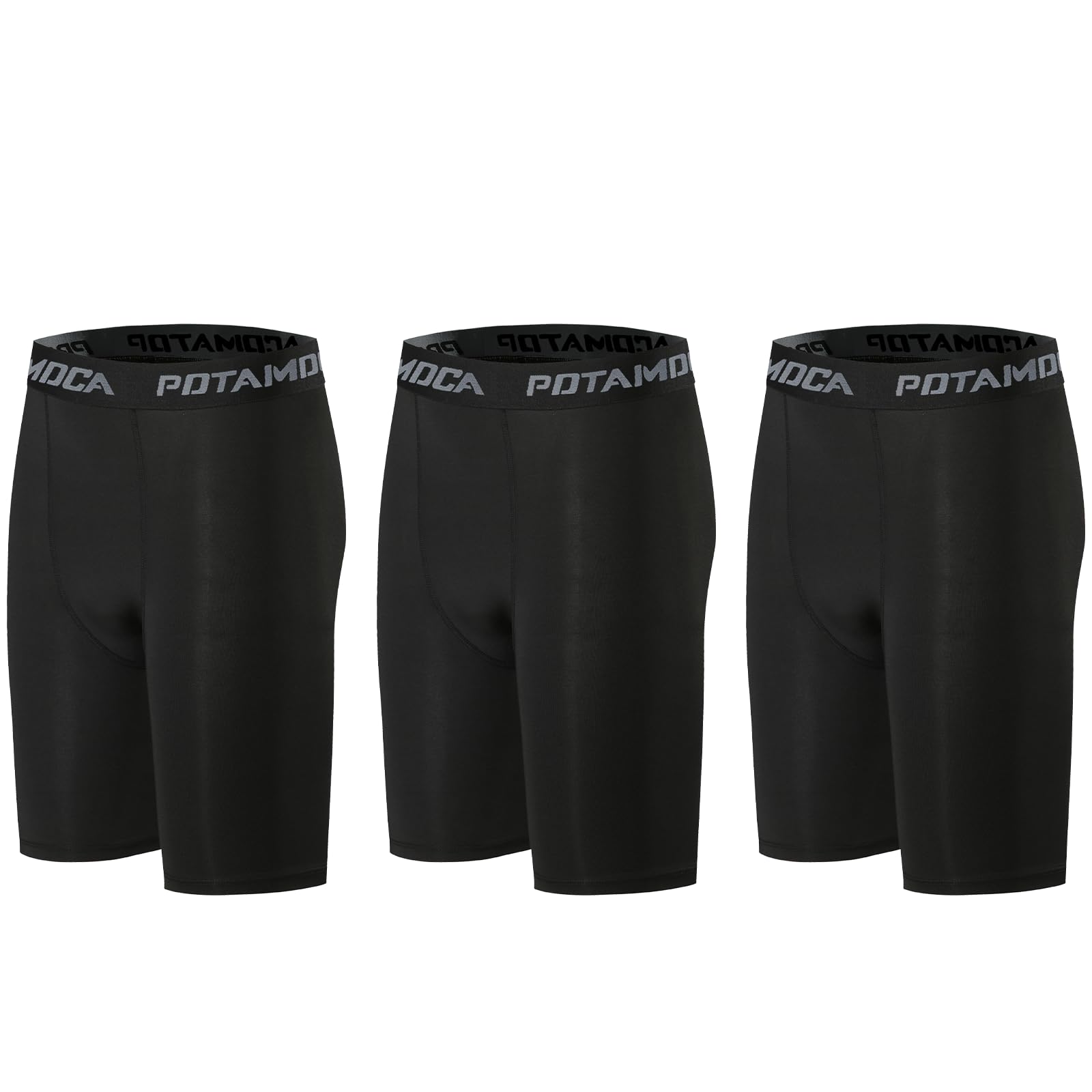 3er-Pack Herren-Kompressionshosen, athletische Strumpfhose, Leggings, Fitnessstudio, Baselayer-Hose für Laufen, Workout, Sport