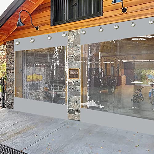 Panneaux latéraux en bâche transparente durables en PVC de 0.3mm - 2