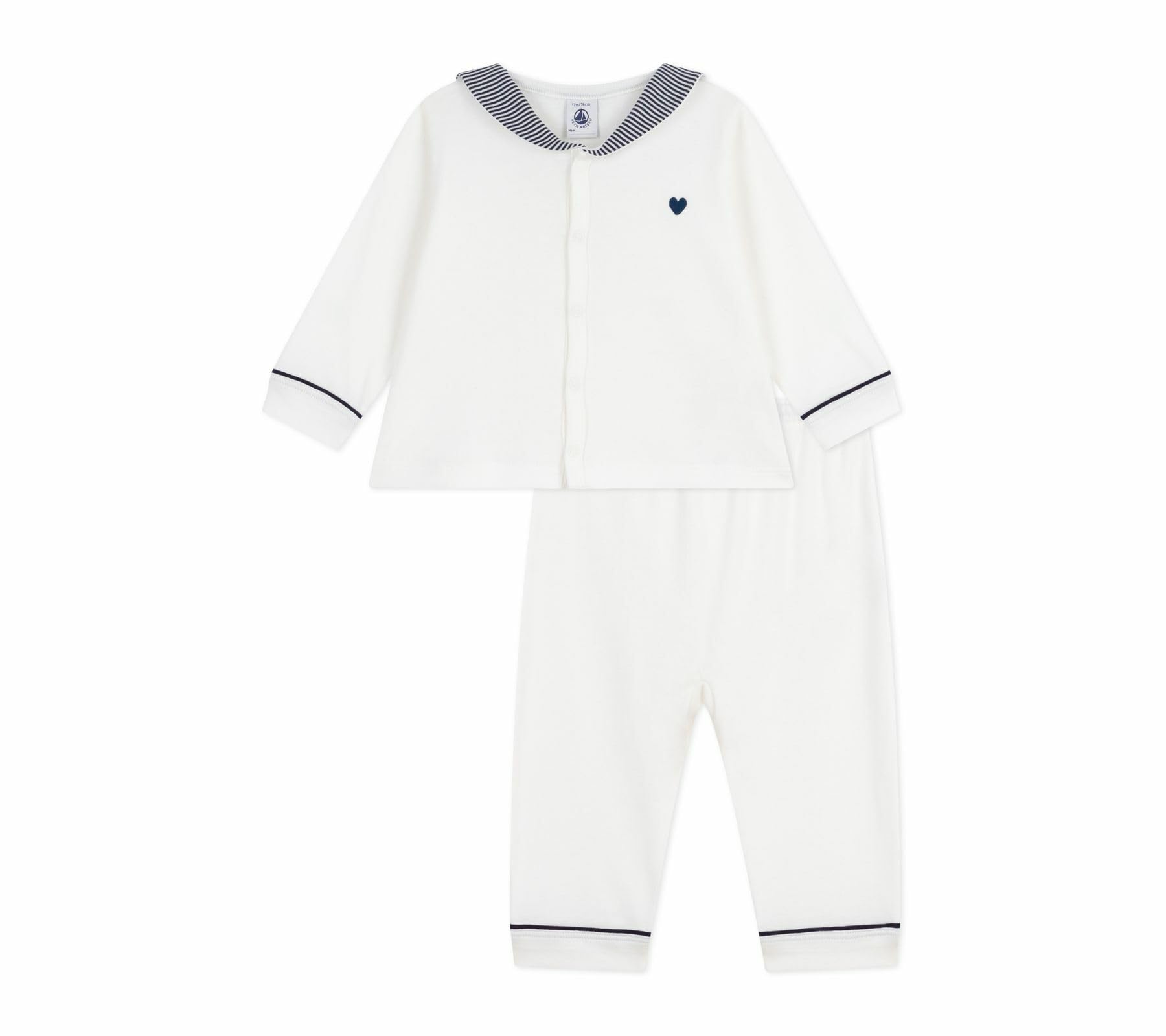 Petit Bateau Unisex Baby Charles_h2 Nachtwäsche (1er Pack)