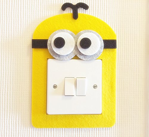 Super Cute 3d Despicable Me Minion Light Switch Wa The Best Amazon