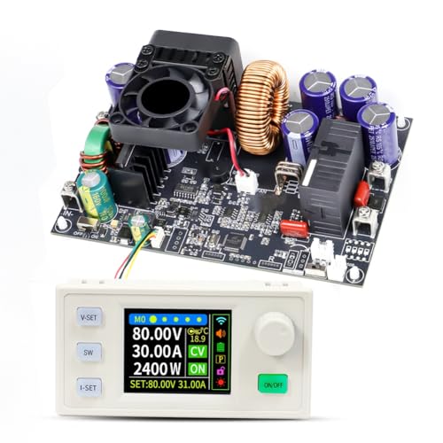 Módulo reductor CV CC de 2400W con pantalla color para paneles solares 2