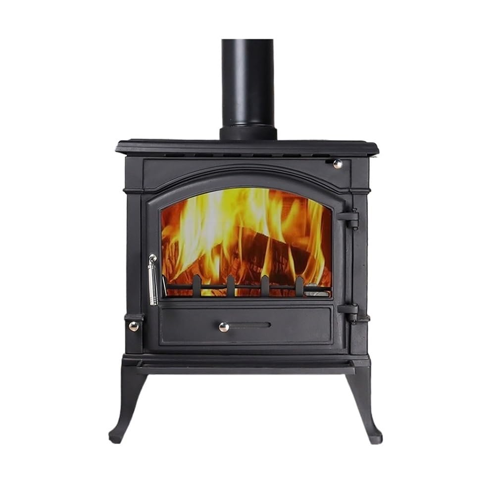 Stove heater, camping wood stove Real Fire Fireplace Wood-burning Home Heating Stove Villa Living Room Winter Homestay Wood