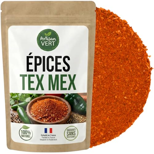 Mélange d’Épices Tex Mex 100g – Assaisonnement Épicé pour Tacos, Fajitas, Chili, Viandes,...