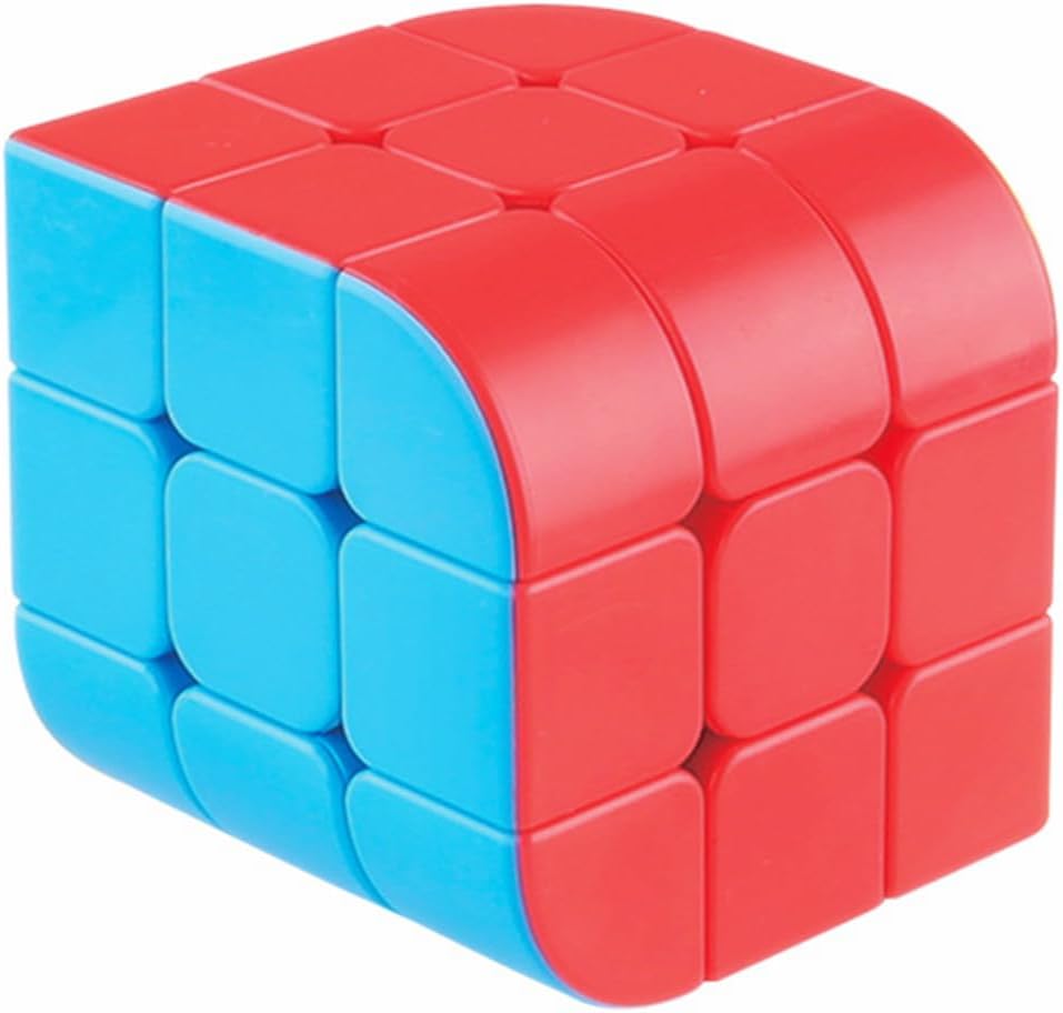 CuberSpeed Curve 3X3 Stickerless Speed Cube Penrose Cube Puzzle