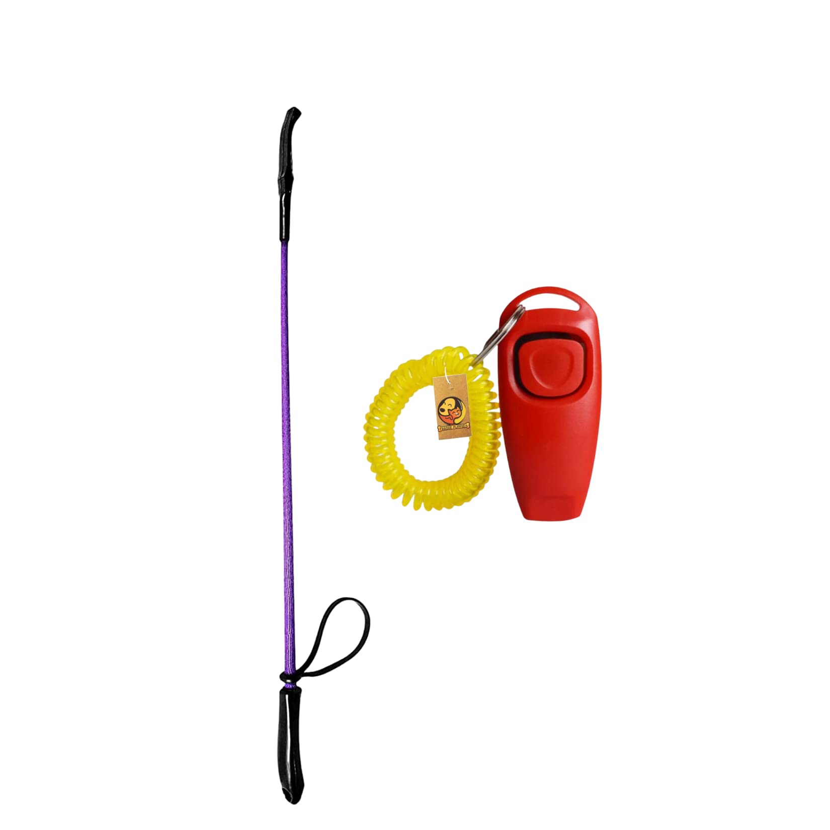 Foodie Puppies Dog Training Kit - Combo of Training Stick & 2in1 Whistle Clicker for Dog | Professional Dog Training Equipment for Small, Medium & Large Dogs (Flute Clicker + Stick) (B075DZTWCV) Amazon Price History, Amazon Price Tracker