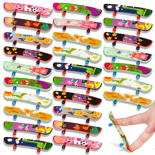 LovesTown 50PCS Finger Skateboards, Mini Skateboards Toys for Kids Party Favors...