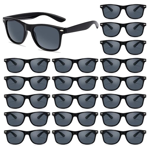 18 Pack Party Sunglasses Bulk for Weddings Birthday Pool Party Supplies