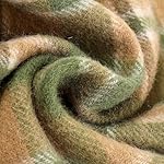 Winter Wool Plaid Striped Scarf for Men,Women Fashion Tartan Checkered Scarf Scarves - Image 3