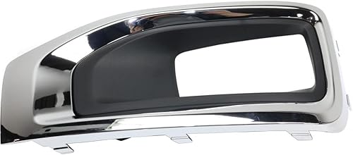 Para 2015-2020 GMC Yukon/Yukon XL - Luz antiniebla para lado del conductor | Delantero | Imprimado | Con bisel cromado | GM1038187 | 22936426