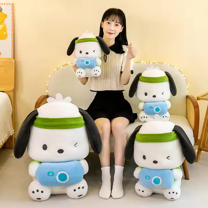 Image of Babique Cute Camera Dog Stuffed Plush Animal Soft Toys | Teddy Bear | Ideal for Birthdays & Special Occasions Girls /Boys, Baby Kids - 26 cm (Multi Color)