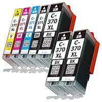 Amazon.co.jp: BCI-371XL+370XL/5MP 【 5色 +BK1本 合計6本 大