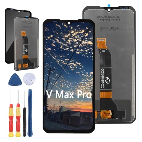 Yuxyiony nouvel écran de rechange pour écran LCD Doogee V Max Pro Écran de réparation et outils de remplacement accessoires