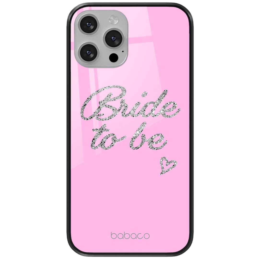 ERT GROUP mobile phone case for Apple Iphone 7 PLUS/ 8 PLUS original and officially Licensed Babaco pattern Bride to be 001 made of hardened glass, optimally adapted the mobile phone, protective cover