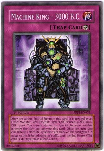Yu-Gi-Oh! - Machine King - B.C. 3000 (ABPF-EN074) - Absolute Powerforce - Unlimited Edition - Common