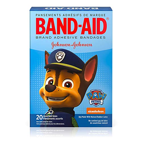 Band-Aid Bandages Nickelodeon Paw Patrol Assorted Sizes - 20 ct, Pack of 4