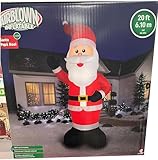 Gemmy 20FT Colossal Airblown Inflatable Santa Indoor/Outdoor Holiday Christmas Decoration