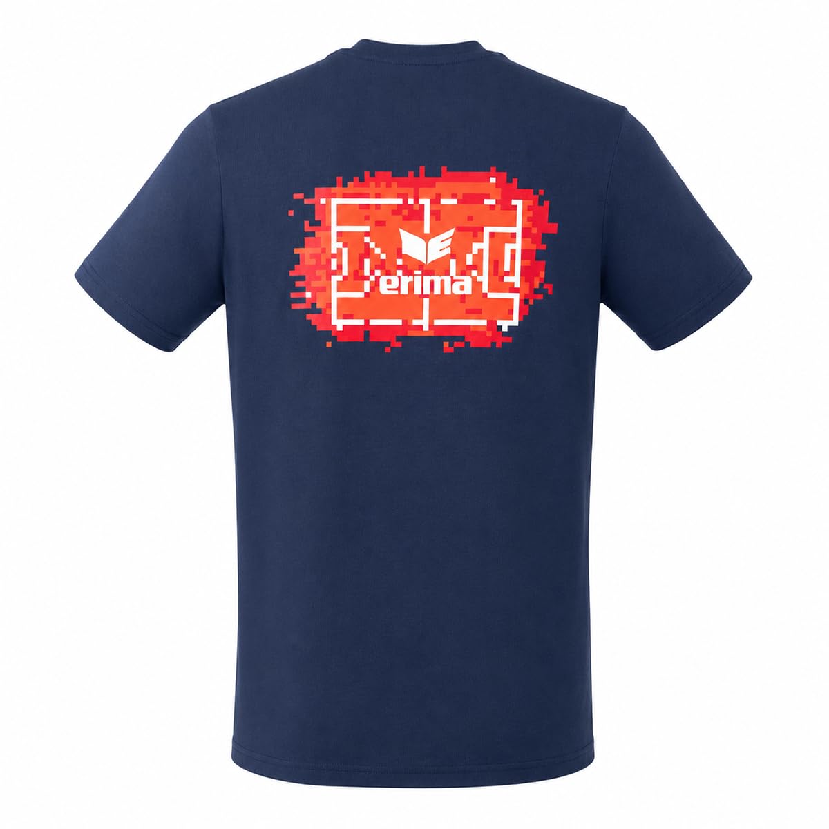 erima Camiseta con Estampado (950505) Unisex Adulto, New Navy, S