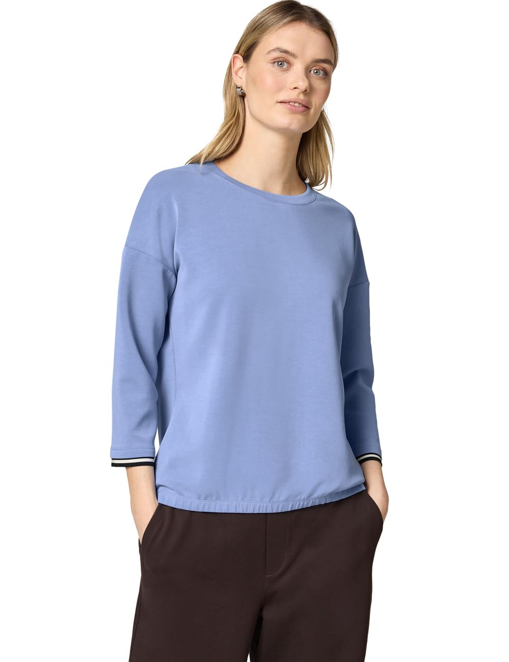 Silk-Look Shirt mit Details