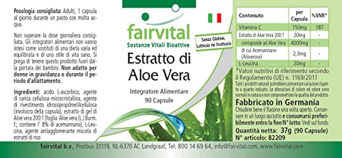 Aloe Vera capsules - VEGAN - 90 capsules - Aloë Vera barbadensis Miller voedingssupplement - Image 7