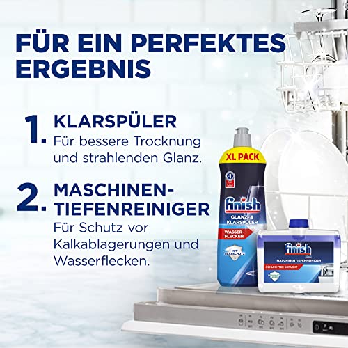 Finish Classic Reiniger-Pulver, phosphatfrei – Geschirrreiniger Pulver für ein glänzendes Spülergebnis – Großpackung mit 3 x 3 kg Geschirrspülmittel 4