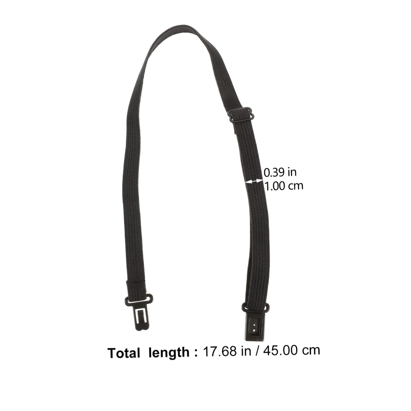 TOGEVAL Bow Tie Front Floppy Bow Tie Elastic Band Adjustable for Dressup Comfortable Polyester Strap