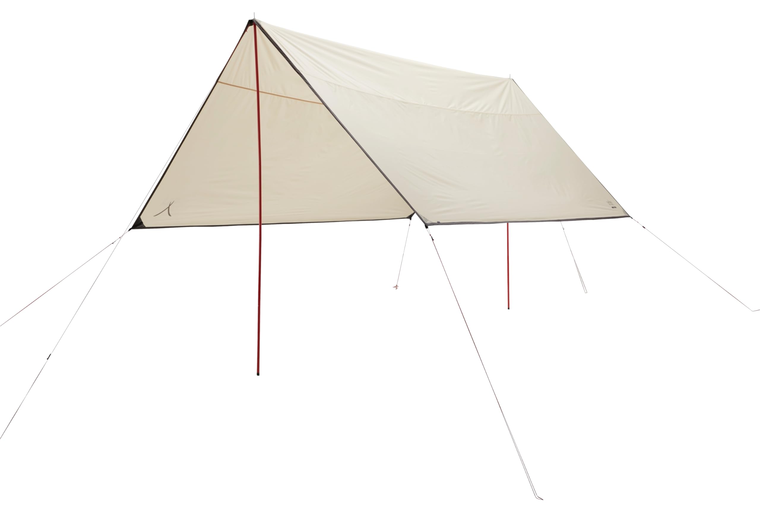 Grand Canyon Shelter Zuni 4 - Bâche d'ombrage 400 x 400 cm - Forme carrée UV50+, étanche