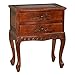 BOWERY HILL 2 Drawer Nightstand in Dual Walnut Stain