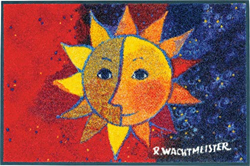 Salonloewe Rosina Wachtmeister Fußmatte Sole 50x75 cm Katzen bunt witzig Eingangs-Matte...