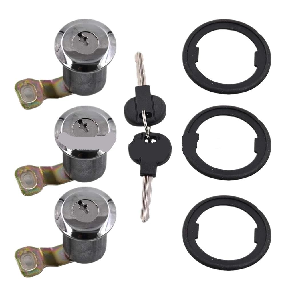 Rear Tailgate Lock Left and Right Door Lock Cylinder with 2 Keys for Berlingo for Xsara for Picasso for Partner 9170G3 252522