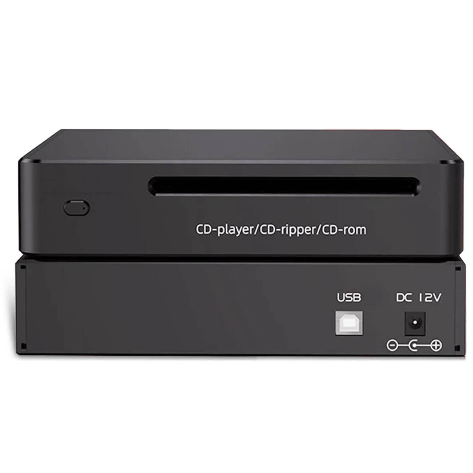 Lettore CD Portatile, Digitalizzatore Audio Automatico per La Conversione di CD in File Wav Senza Perdita di qualità, con unità Flash USB per La Raccolta Musicale Domestica E Il Backup Audio