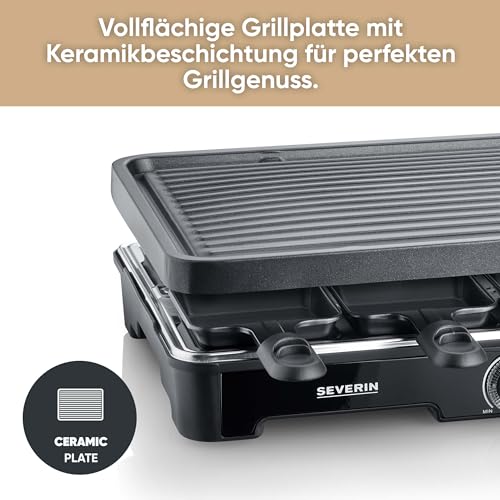 SEVERIN Raclette Grill RG 9670, Schwarz
