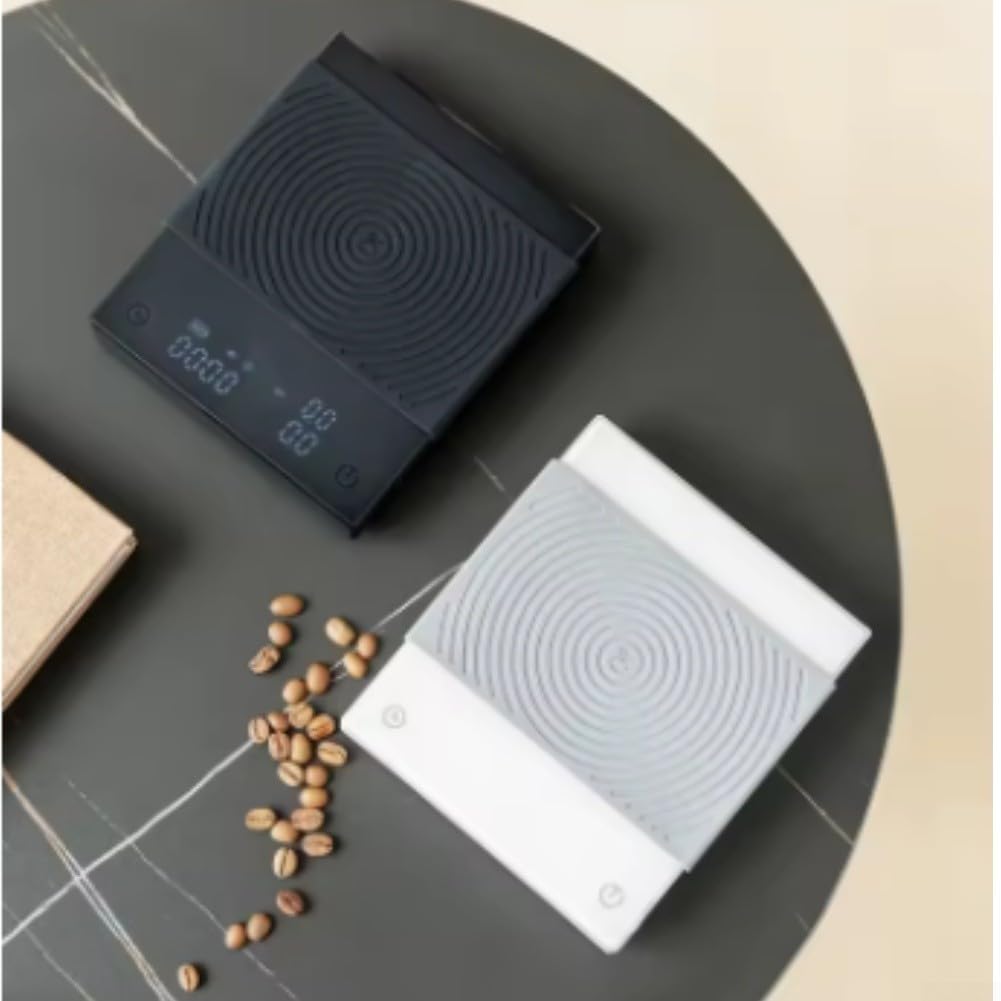 Bilancia elettronica per caffè con precisione da 0,1 g, misurazione del