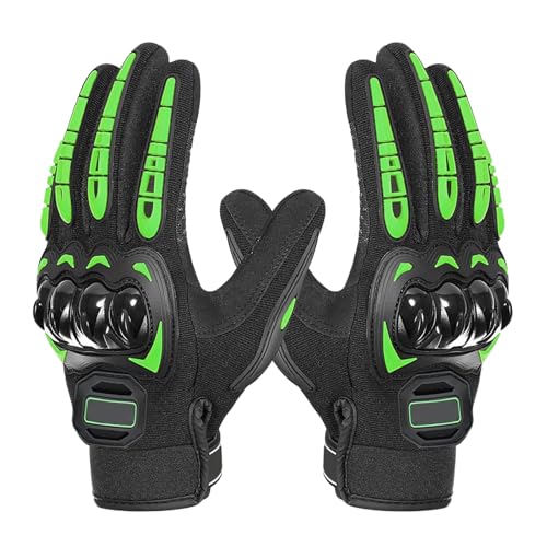 Guantes de motocicleta-shell-shell-atv guantes lesionados, pantalla táctil | Equipo deportivo de energía transpirable para mujeres y hombres, equipo de protección para conductores al aire libre